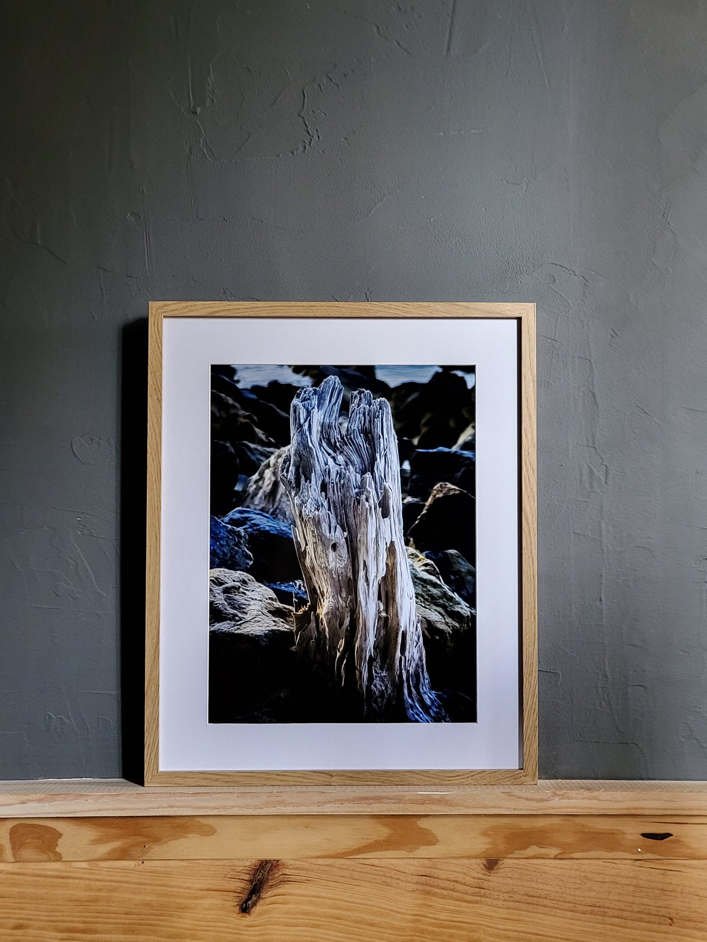 Photographie "Bleu de Bois"