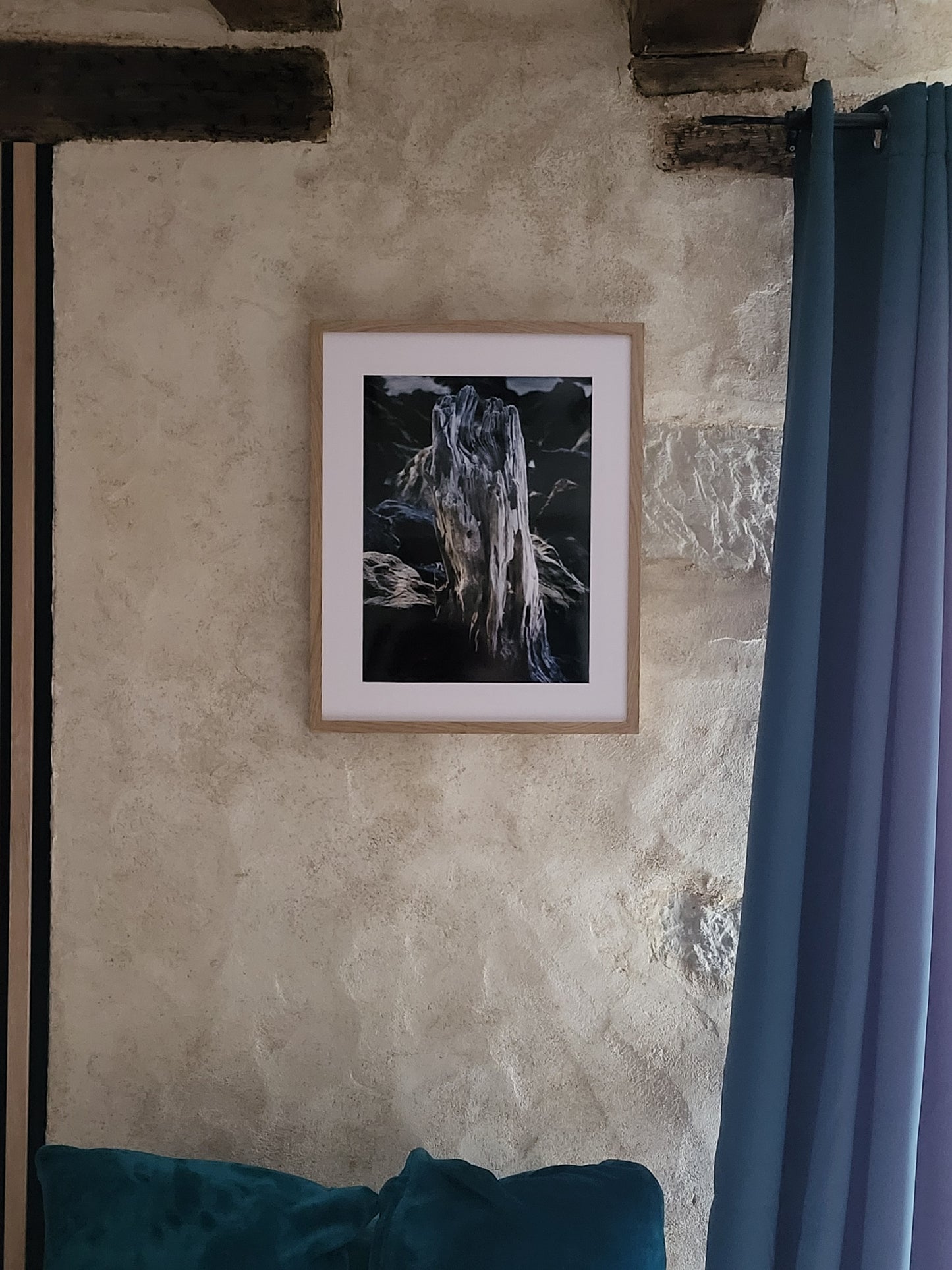 Photographie "Bleu de Bois"