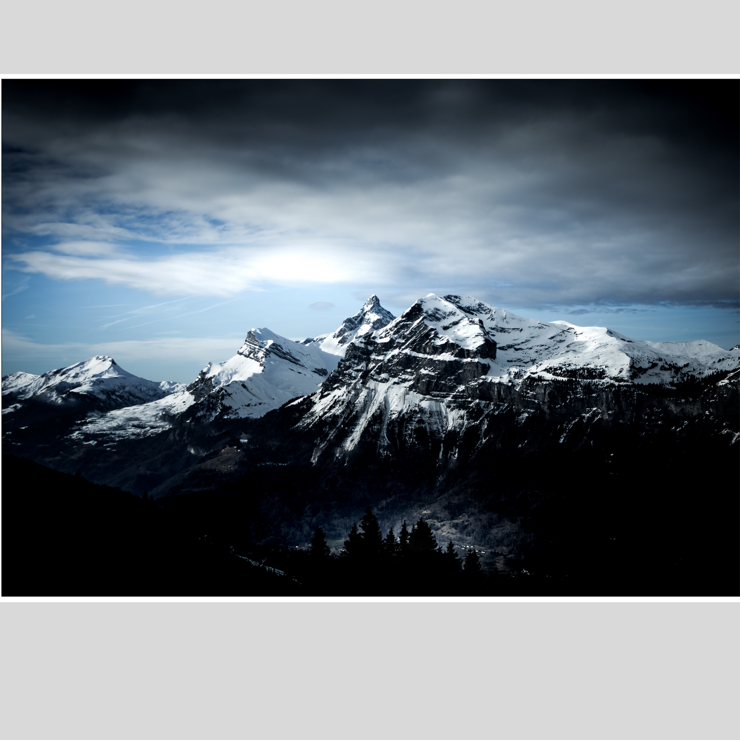 Photographie "Ciel et Montagne"